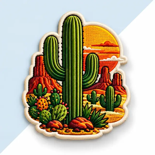 Patch Wüstenkaktus