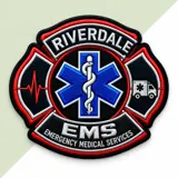 Rettungsdienst-Patch mit Star of Life