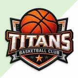 Basketballverein-Patch Titans