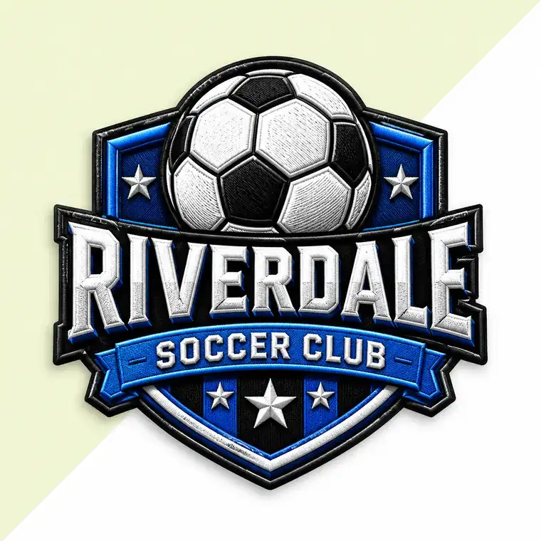 Fußballverein-Patch