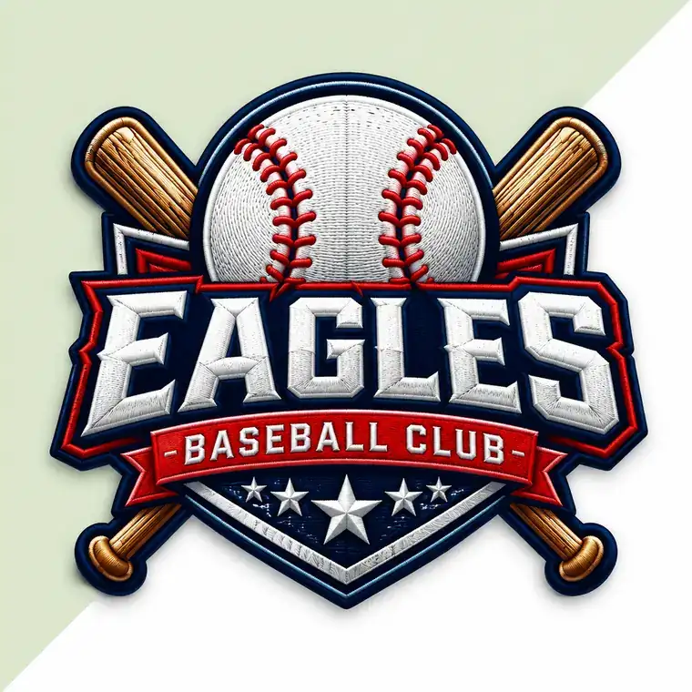 Baseballverein-Patch Eagles