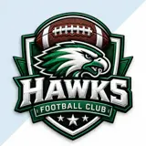 Footballverein-Patch Hawks