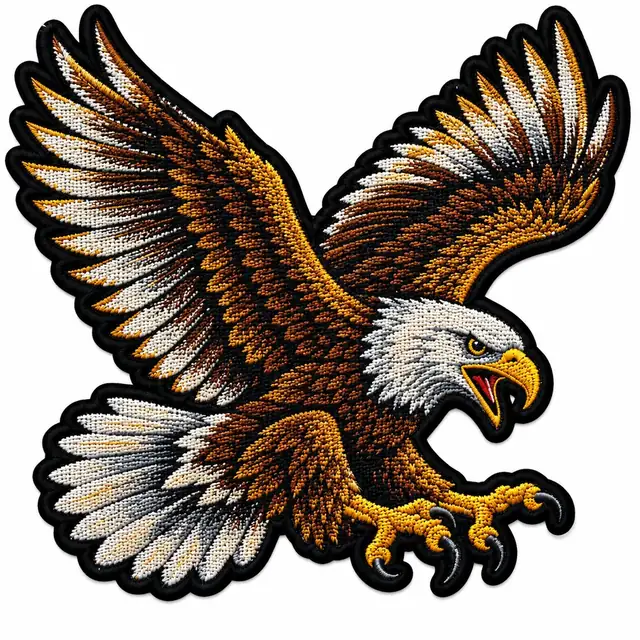 Gewebtes Adler-Patch